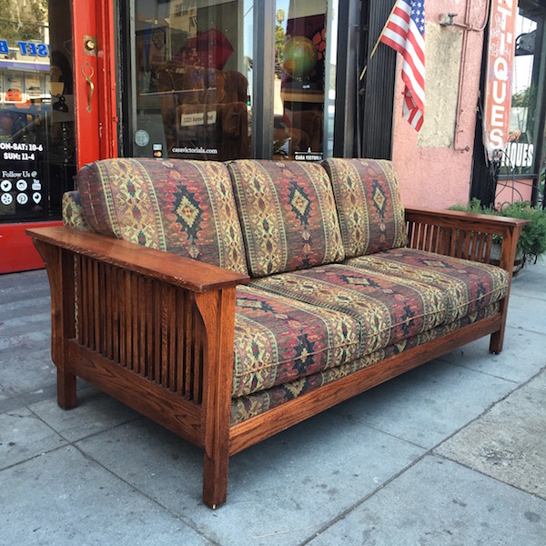 SOLD On a Mission Classic Mission style Sofa Casa Victoria